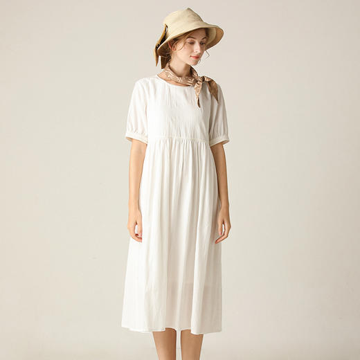 famecoco范可儿连衣裙气质娃娃裙长裙女F203FA031 商品图2