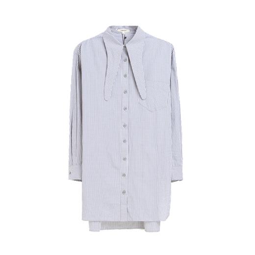 Famecoco范可儿格子衬衫女长袖秋季纯棉设计感全棉上衣F195BA008 商品图4