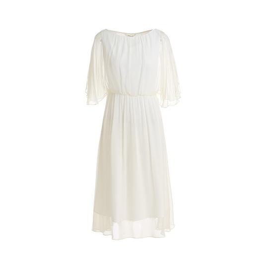 Famecoco范可儿连衣裙松紧腰飘逸超仙气质长裙连衣裙F203FA018 商品图4