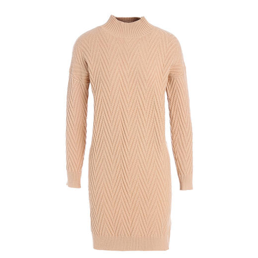 famecoco范可儿气质中长款毛衣连衣裙F185FA012 商品图4