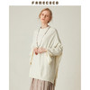 Famecoco范可儿套头毛衫长袖宽松不规则针织衫F188DB017 商品缩略图2
