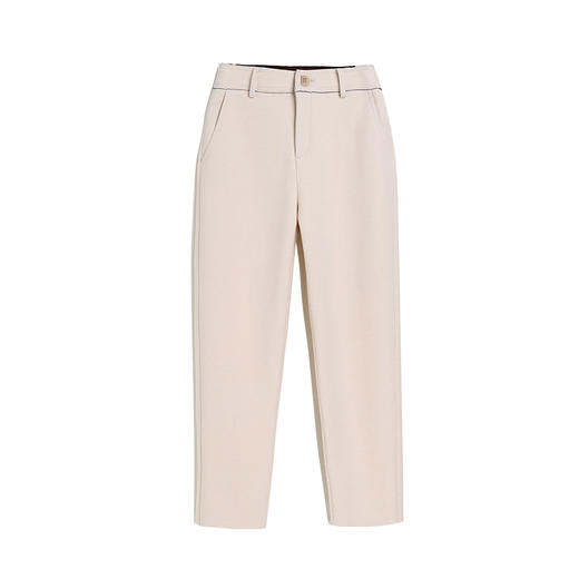 Famecoco范可儿新品百搭小脚铅笔裤修身显瘦休闲长裤女 F198GA014 商品图4