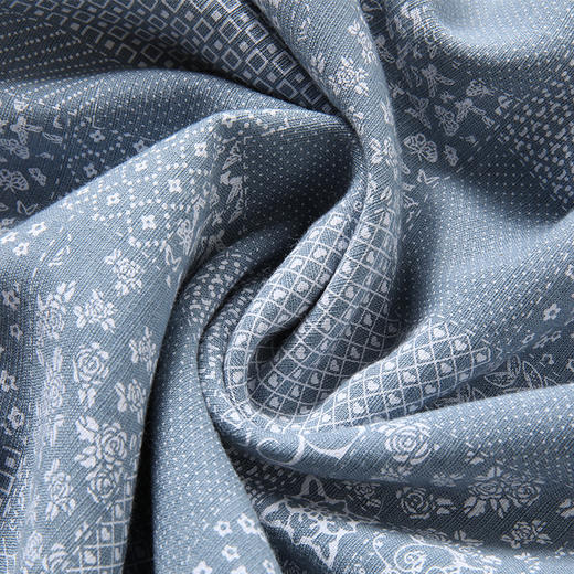 Famecoco范可儿连衣裙洋气碎花长裙F201FA011 商品图3