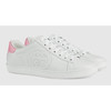 GUCCI 古驰 Ace系列女士互扣式双G运动鞋 粉尾 白色 598527 AYO70 9076 商品缩略图1