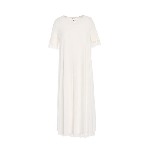 famecoco范可儿轻熟风连衣裙夏季宽松显瘦气质中长裙F193FA061 商品图4