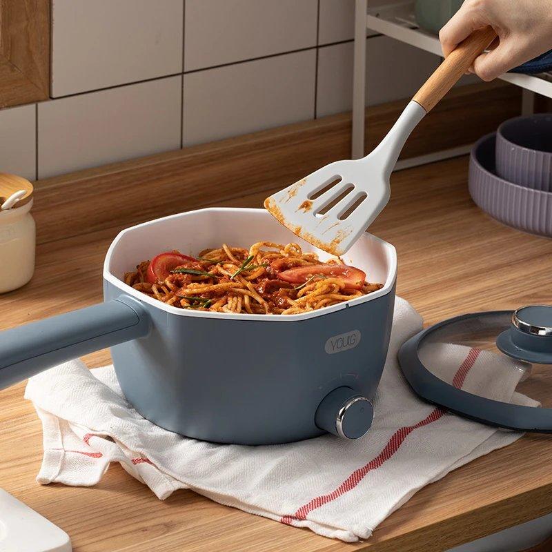 youlg阳朗八角电煮锅1.5l多功能家用小电锅煮面小型电热火锅