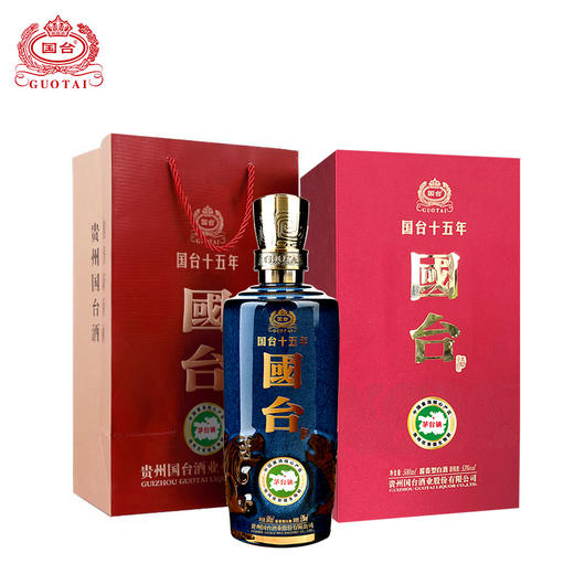 贵州国台酒53度国台15年礼盒500mL收藏酒 传统酱香型白酒 商品图2