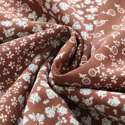 famecoco范可儿半身裙女夏新款碎花百搭显瘦半裙F203HA018 商品图3