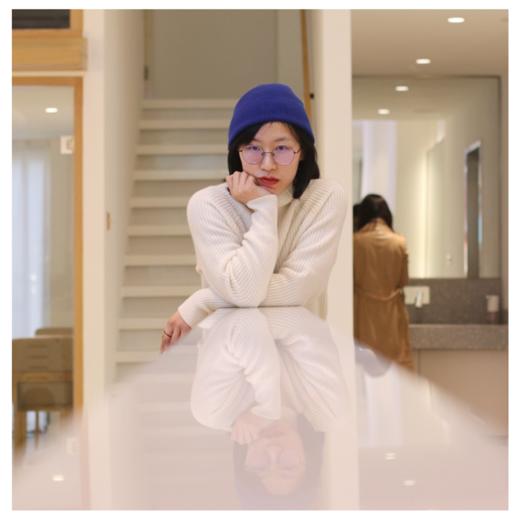 100%羊绒套头帽 轻薄保暖｜猫大 商品图4