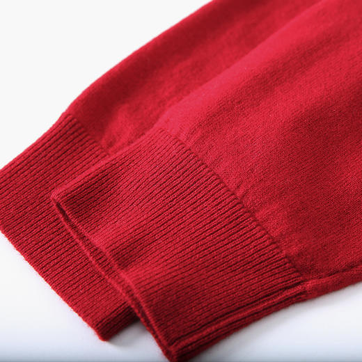 YvesFigarau伊夫·费嘉罗秋冬新款100%绵羊毛套头舒适保暖打底休闲毛衣901160 商品图9