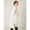 famecoco范可儿宽松苎麻衬衫女长袖休闲百搭中长款F195BA026 商品缩略图1