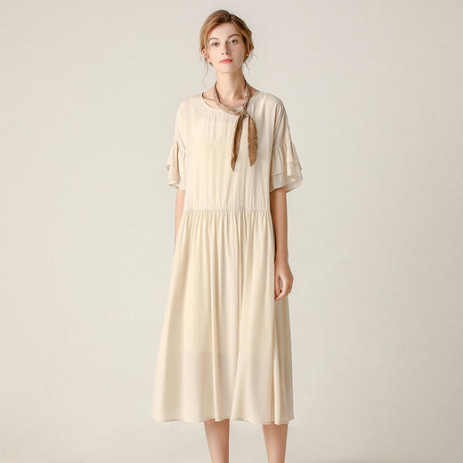 famecoco范可儿连衣裙夏新款宽松娃娃裙A字裙女F203FA048 商品图2