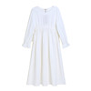 famecoco范可儿连衣裙高腰长袖宽松中长裙F195FA004 商品缩略图4