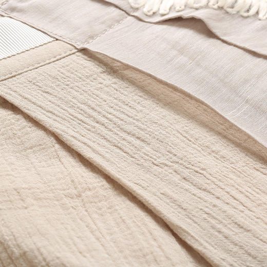 famecoco范可儿半身裙刺绣工艺不规则裙女F203HA004 商品图3