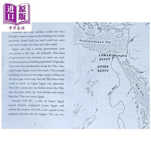 【中商原版】Where Are the Great Pyramids 哪里是大金字塔 Where Are系列 儿童历史文化科普文学 英文原版 7-12岁 商品图2