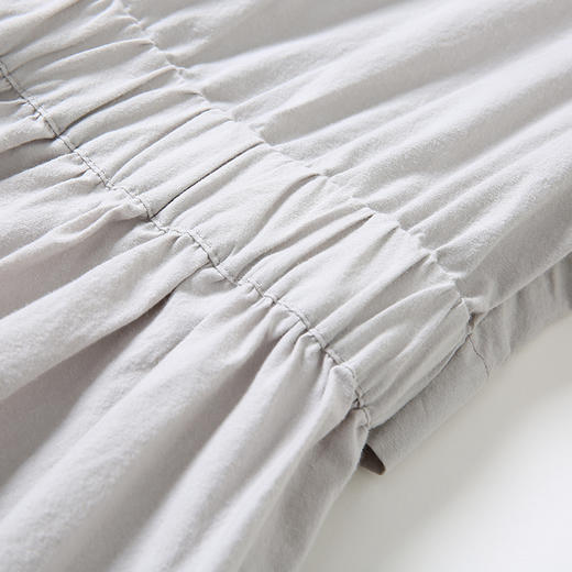 famecoco范可儿衬衫裙收腰显瘦中长款连衣裙F195FA011 商品图3