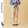 littletime2020春秋新款外穿花苞休闲直筒裤儿童裤子洋气长裤女童 商品缩略图2