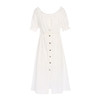 famecoco范可儿连衣裙夏新款显瘦气质一字领A字中长款F193FA005 商品缩略图4