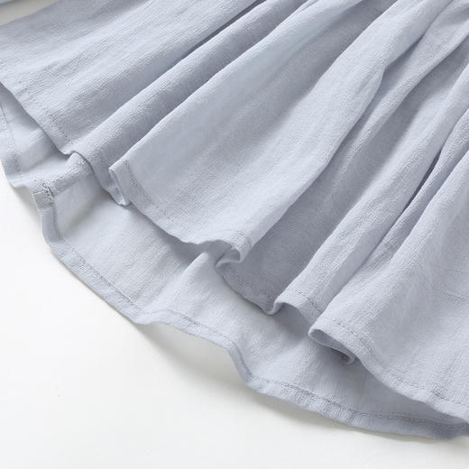 famecoco范可儿蝴蝶结流苏宽松雪纺衬衫女F203BD010 商品图3