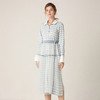 Famecoco范可儿连衣裙女格纹衬衫裙两件套F201EA006 商品缩略图0