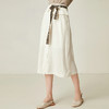 famecoco范可儿半身裙夏季通勤复古风A字裙大摆半身裙F193HA024 商品缩略图0