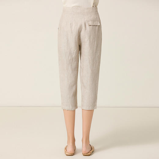 Famecoco范可儿休闲裤显瘦哈伦小脚七分裤女F203GA039 商品图1