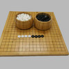 围棋棋具 | 入门围棋套装 楠竹盘+楠竹棋罐+仿云子 商品缩略图0