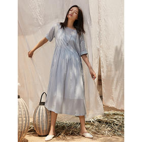 famecoco范可儿连衣裙甜美韩版两件套刺绣娃娃裙F203FA025