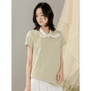 famecoco范可儿短袖T恤女ins潮夏韩版纯棉字母破洞短袖T恤女F203BB017 商品缩略图1