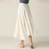 famecoco范可儿半身裙百搭刺绣中长款百褶裙F203HA006 商品缩略图2