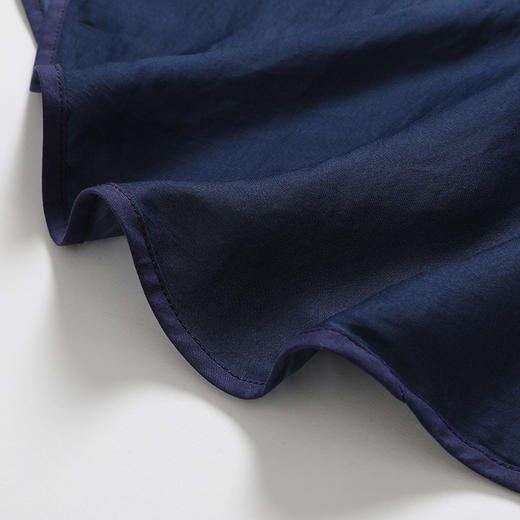 famecoco范可儿碎花半身裙女夏薄荷叶边不规则A字裙F193HA002 商品图3