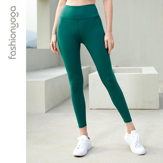 FL09937裸感基础运动裤九分裤春夏款 商品图11