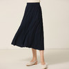 Famecoco范可儿半身裙新品时尚百褶裙通勤A字裙F201HA012 商品缩略图1
