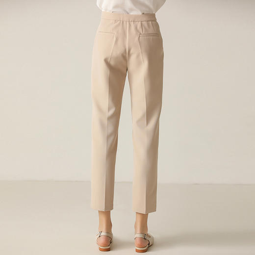 Famecoco范可儿裤子直筒百搭高腰休闲裤长裤F203GA007 商品图1
