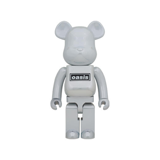 收藏系列 Be@rbrick 1000%系列 绿洲乐队 白色 商品图0