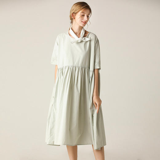 famecoco范可儿连衣裙夏新款高腰显瘦气质超仙连衣裙女F203FA030 商品图0