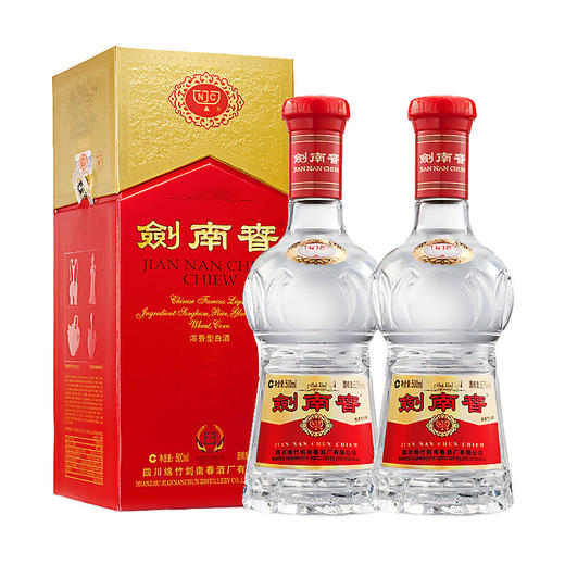 剑南春水晶剑 52度浓香型白酒 整箱6瓶*500ml包邮 商品图1