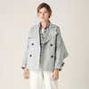 Famecoco范可儿风衣外套优雅收腰显瘦短款风衣F201AB001 商品缩略图2