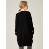 famecoco范可儿针织开衫中长款外套F191DA113 商品缩略图3