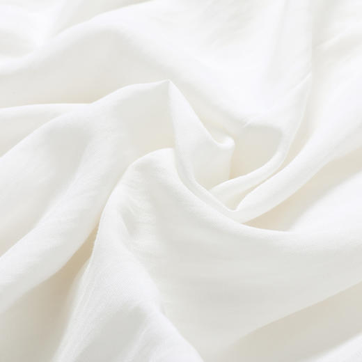 famecoco范可儿白色连衣裙女夏绑带收腰显瘦气质中长裙F193FA001 商品图3