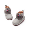 mrbaby童鞋 2020冬季新款 魔术贴加绒防滑保暖小童公主宝宝短靴 商品缩略图0