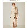 Famecoco范可儿可拆卸毛领腰带中长款连衣裙F188FA004 商品缩略图2