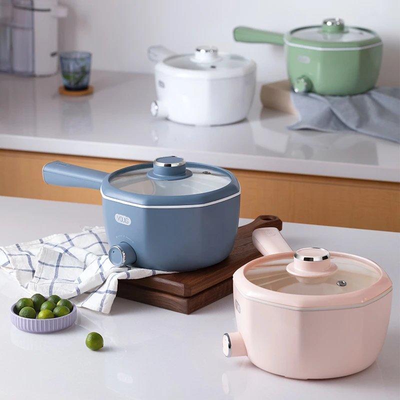 youlg阳朗八角电煮锅1.5l多功能家用小电锅煮面小型电热火锅