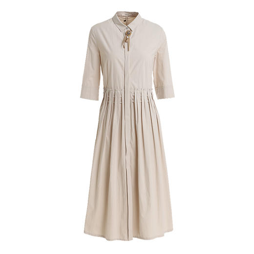 famecoco范可儿衬衫裙设计感小众2020新款夏季修身显瘦连衣裙女 商品图4