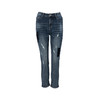 Famecoco范可儿牛仔裤铅笔裤修身小脚长裤F198GA013 商品缩略图4
