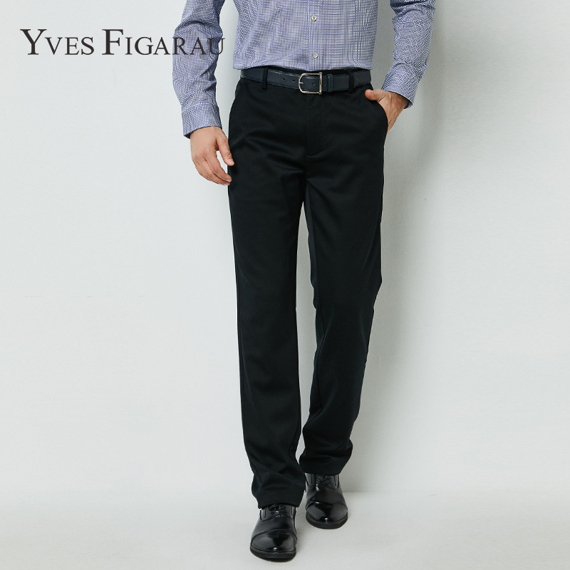  YvesFigarau伊夫·费嘉罗男士宽松直筒休闲裤861406