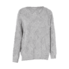 famecoco范可儿毛衣针织衫女秋冬宽松慵懒设计感上衣F198DB013 商品缩略图4