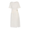 famecoco范可儿温柔风连衣裙夏季宽松甜美气质白色裙子F193FA017 商品缩略图4