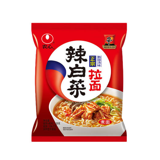 农心辣白菜拉面120g 商品图1