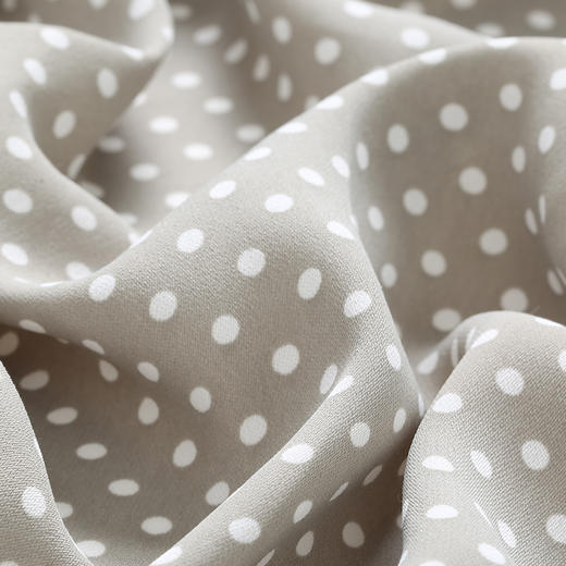 famecoco范可儿新品淑女蝴蝶结领雪纺衫波点印花衬衫女 F198BA001 商品图3